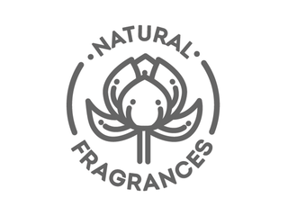 Icon mit der Bezeichnung Natural Fragrances. Wir verwenden weitestmöglich ätherische Öle.